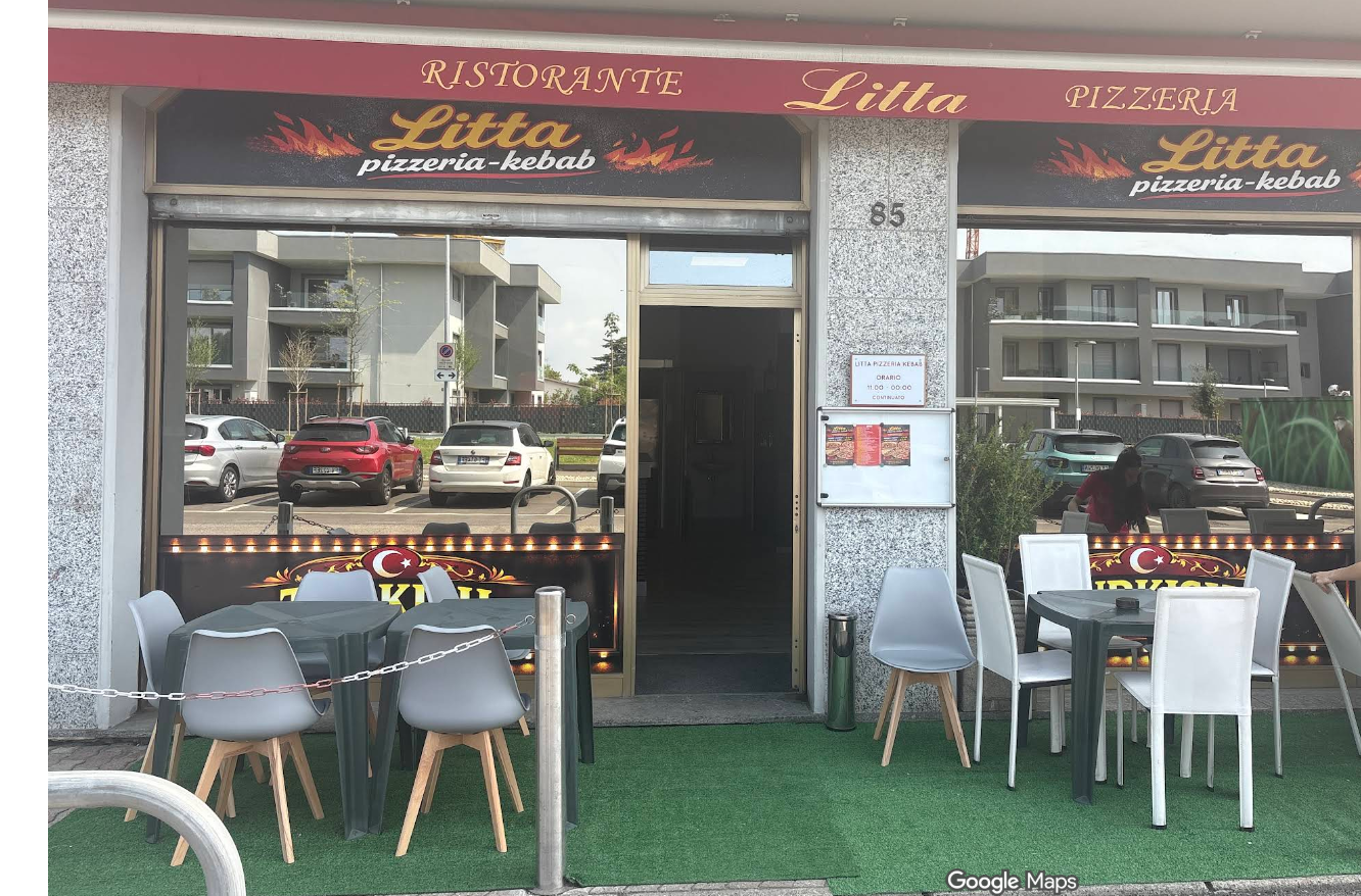 Litta Pizzeria Kebab — ingresso del ristorante a Grancia